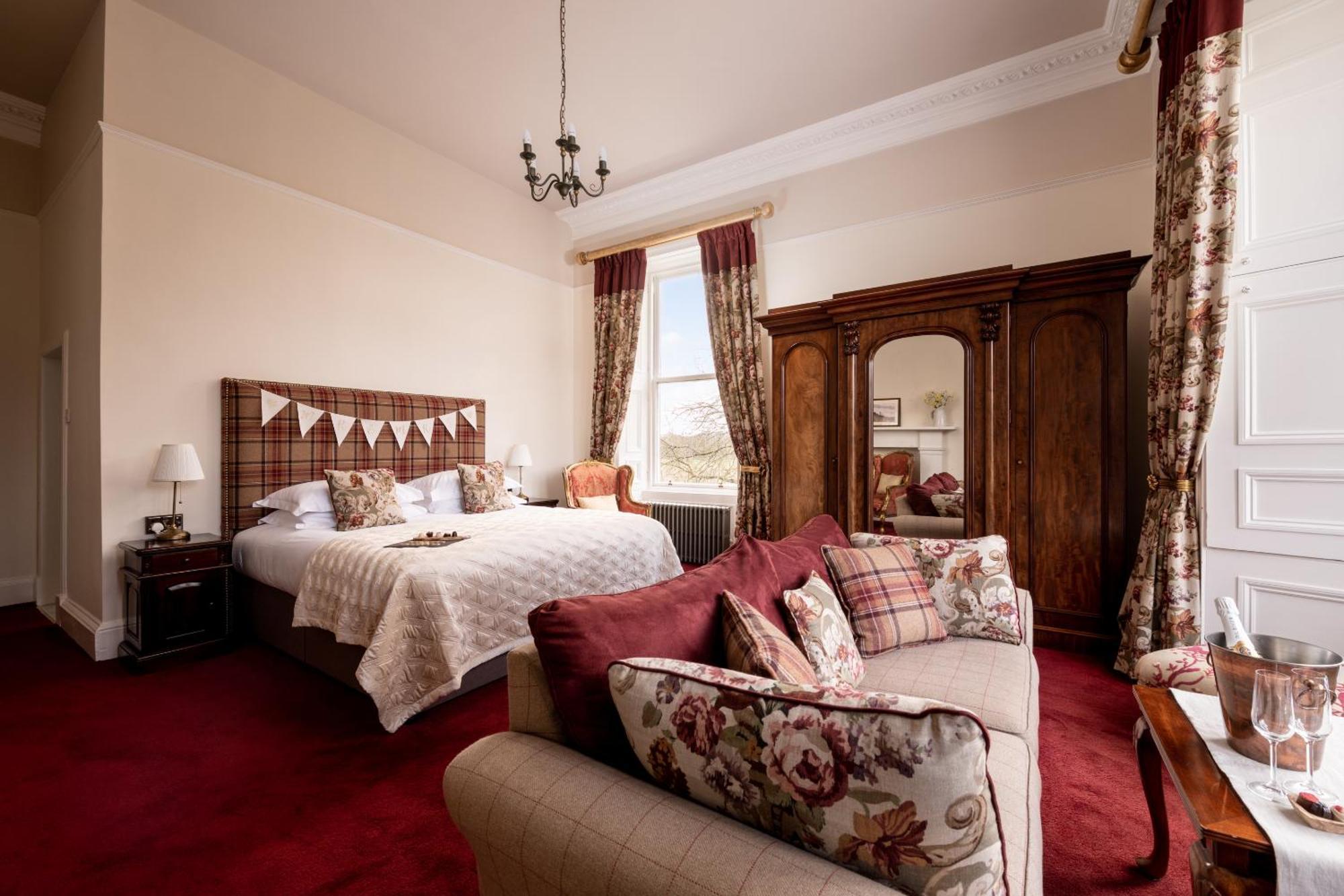 ソーンヒル Nithbank Country Estate 5 Star Gold Bed & Breakfast エクステリア 写真