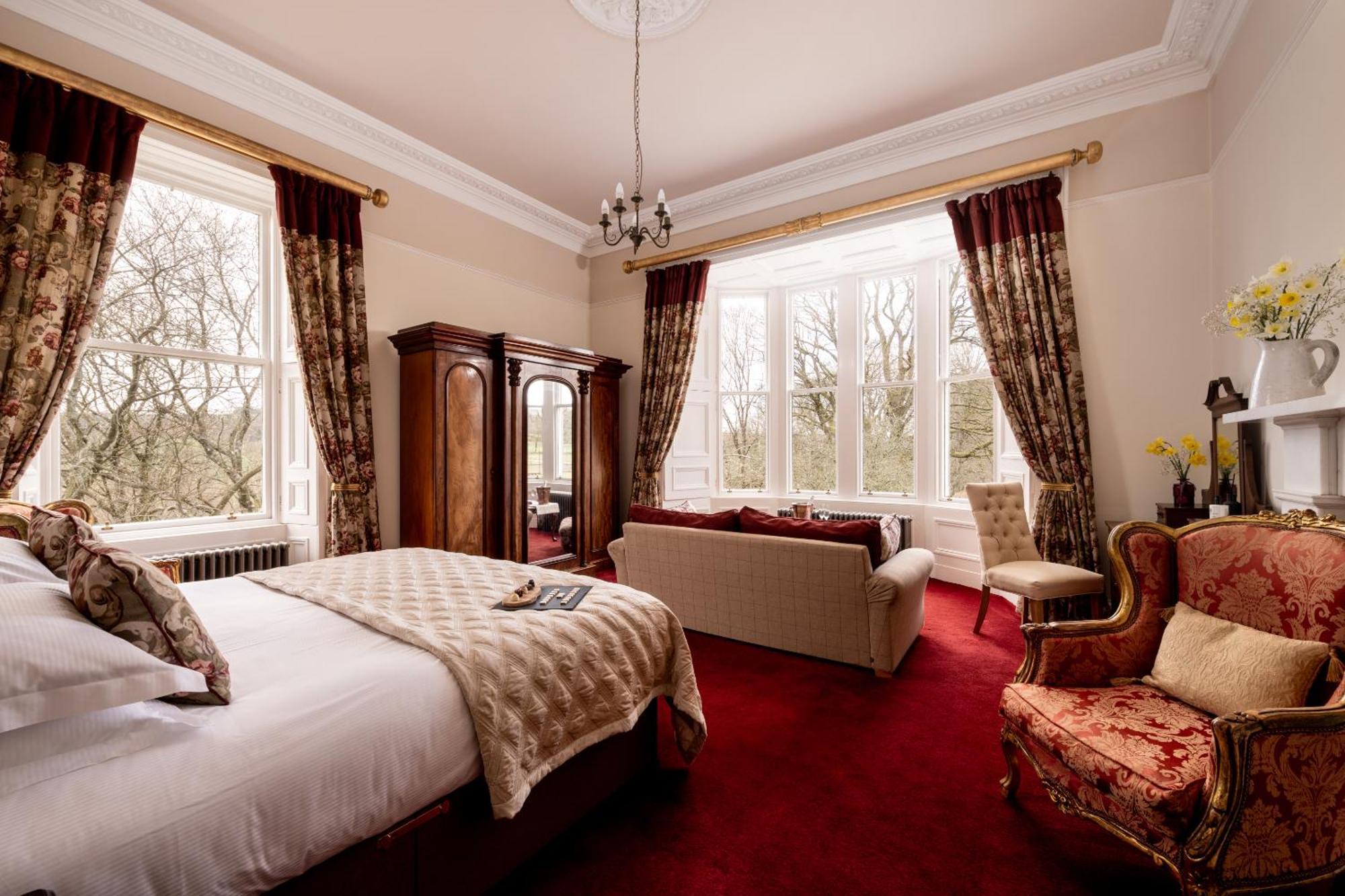 ソーンヒル Nithbank Country Estate 5 Star Gold Bed & Breakfast エクステリア 写真
